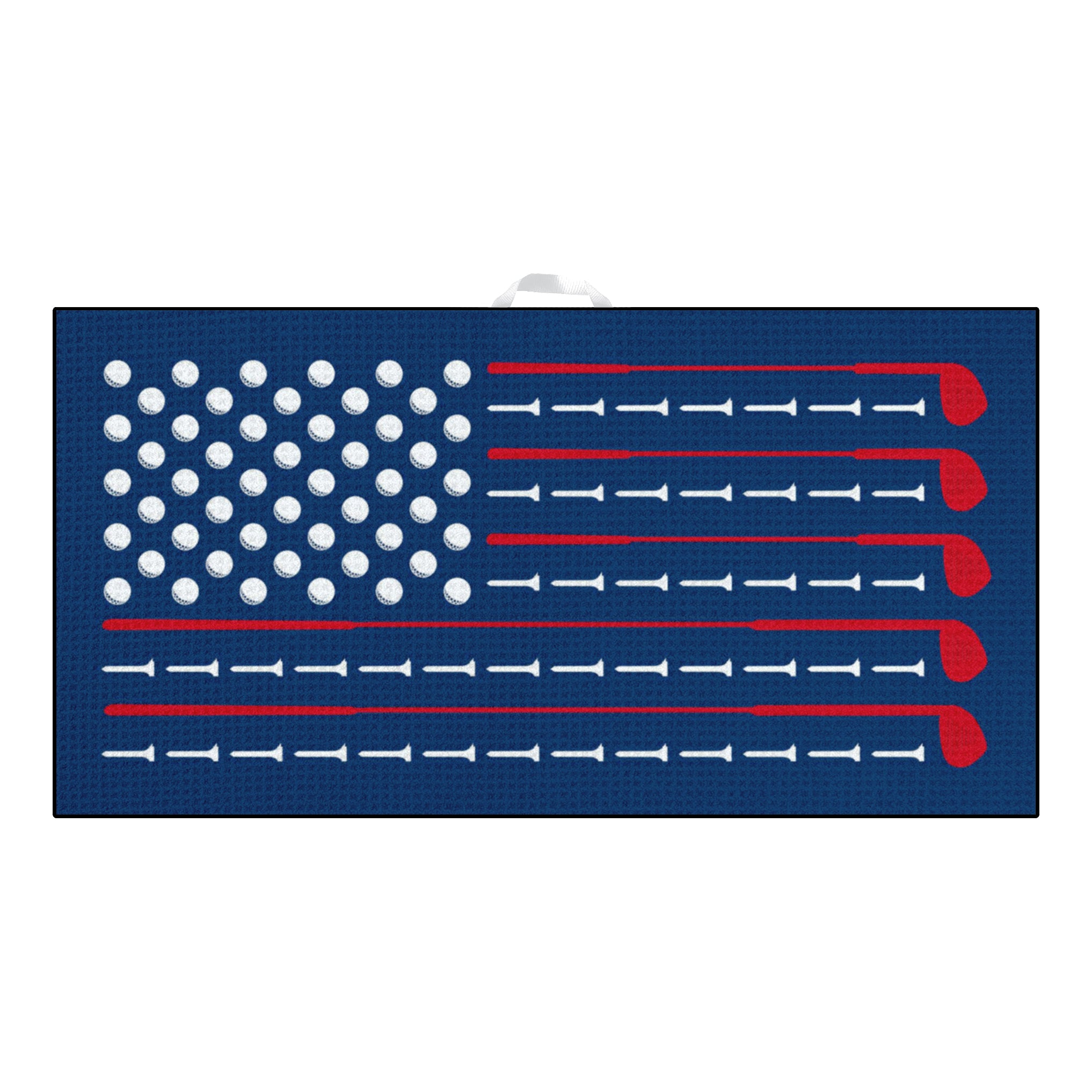 Ultimate Microfiber Towel | Golf American Flag