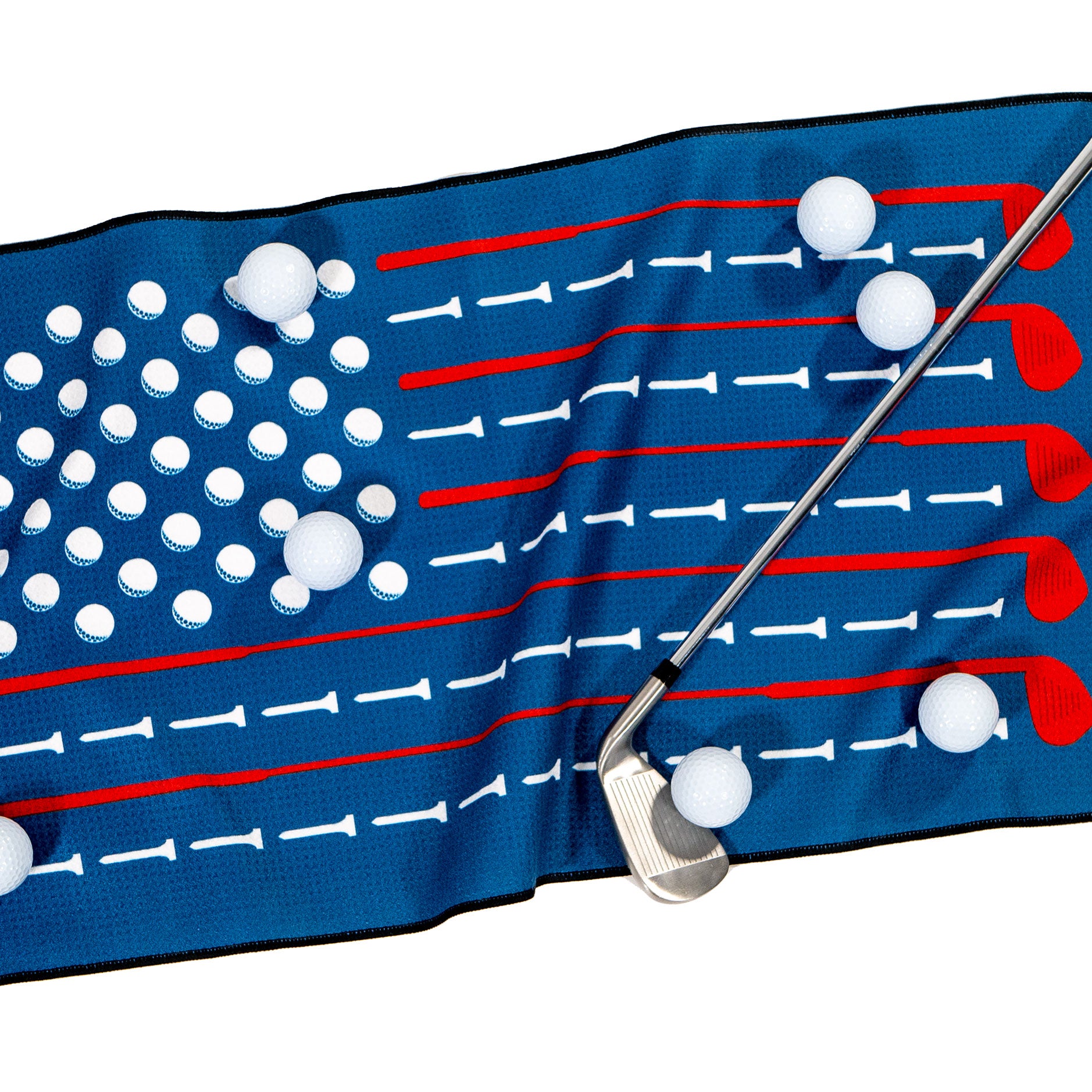 Ultimate Microfiber Towel | Golf American Flag
