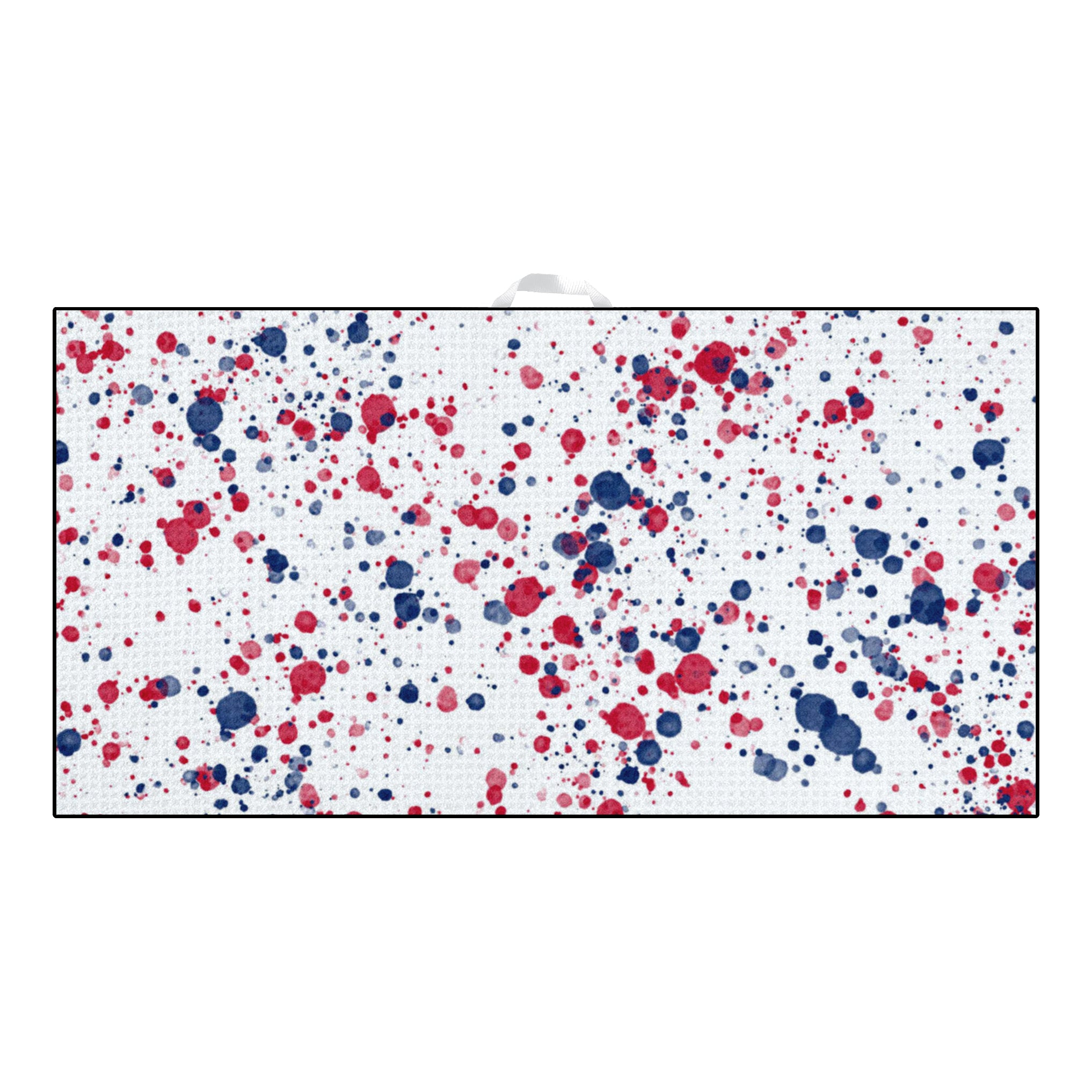 Ultimate Microfiber Towel | Red, White, Blue Splatter