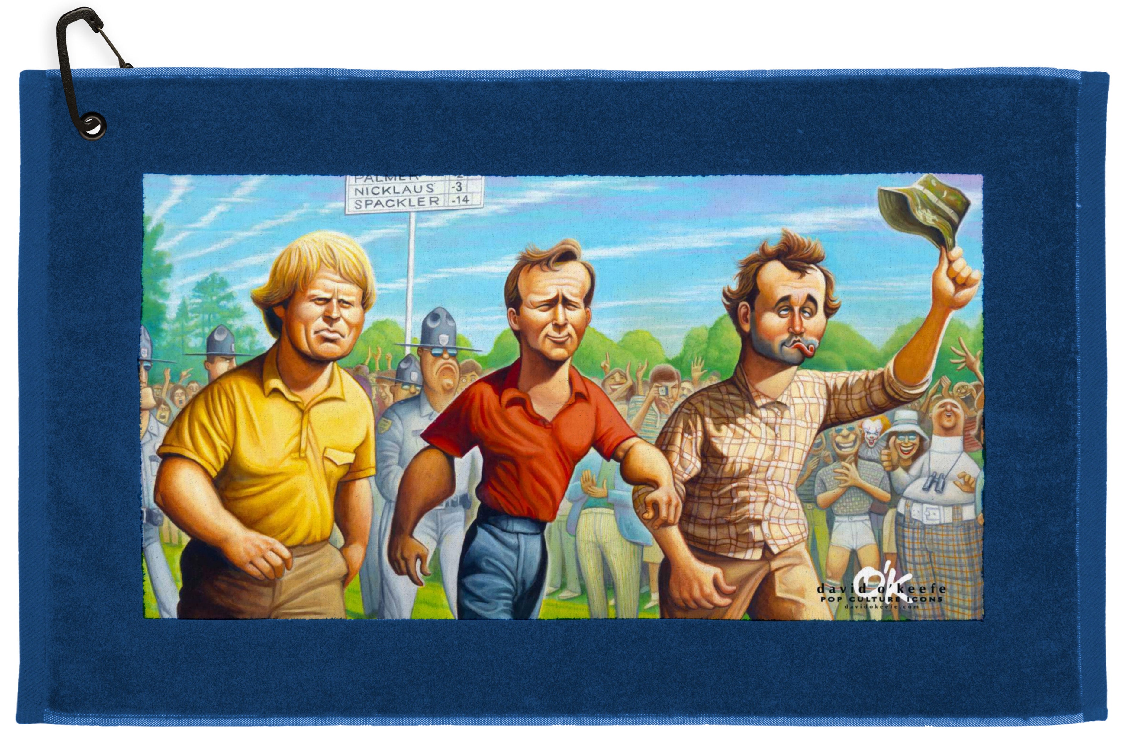 Devant Sport Towels’ Caddyshack Line Features Artist David O’Keefe’s Brilliant Caricatures