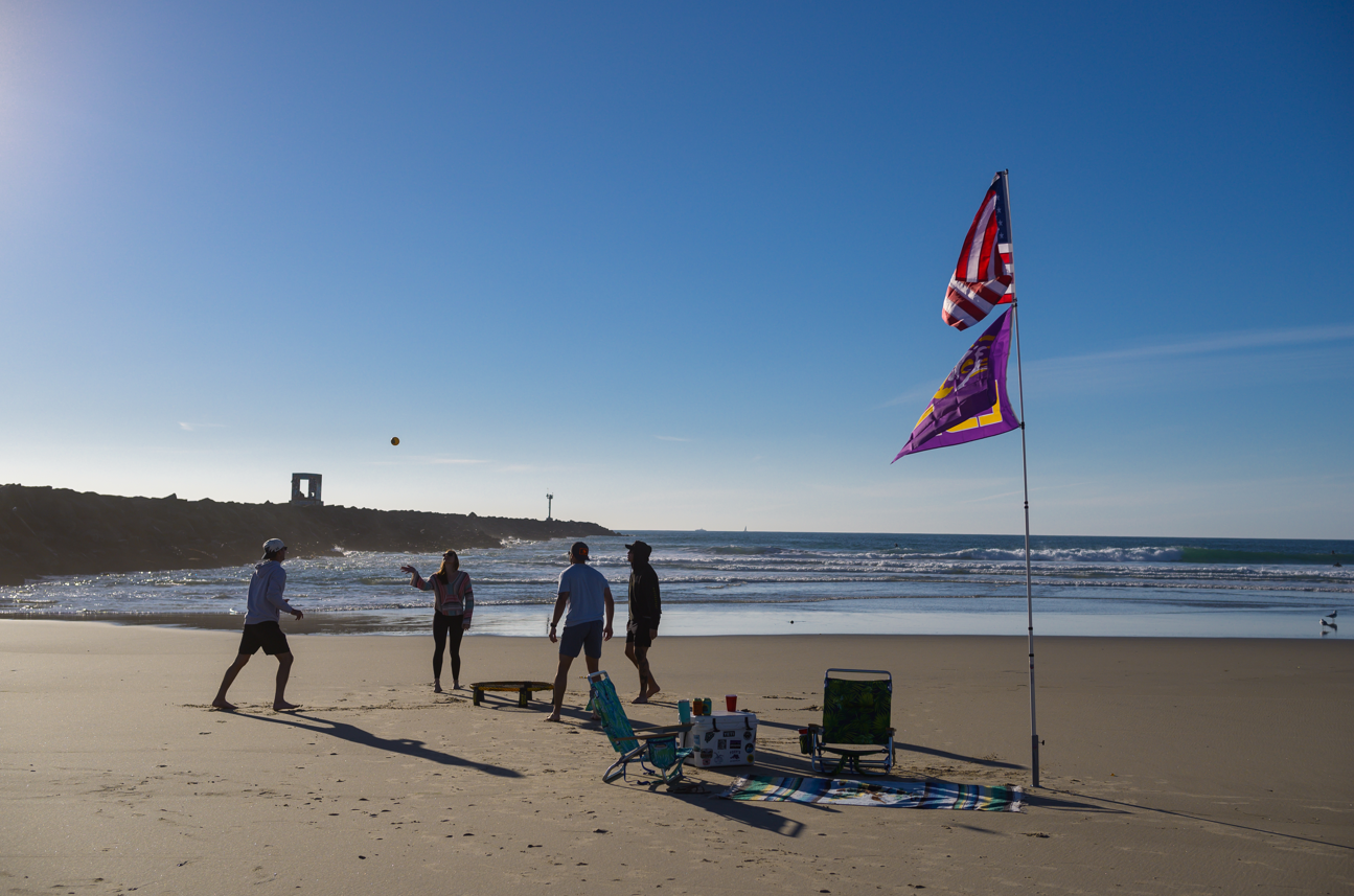 best beach games