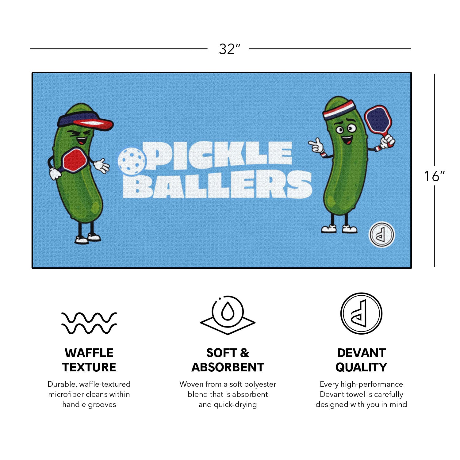 Ultimate Microfiber Towel | Pickle Ballers