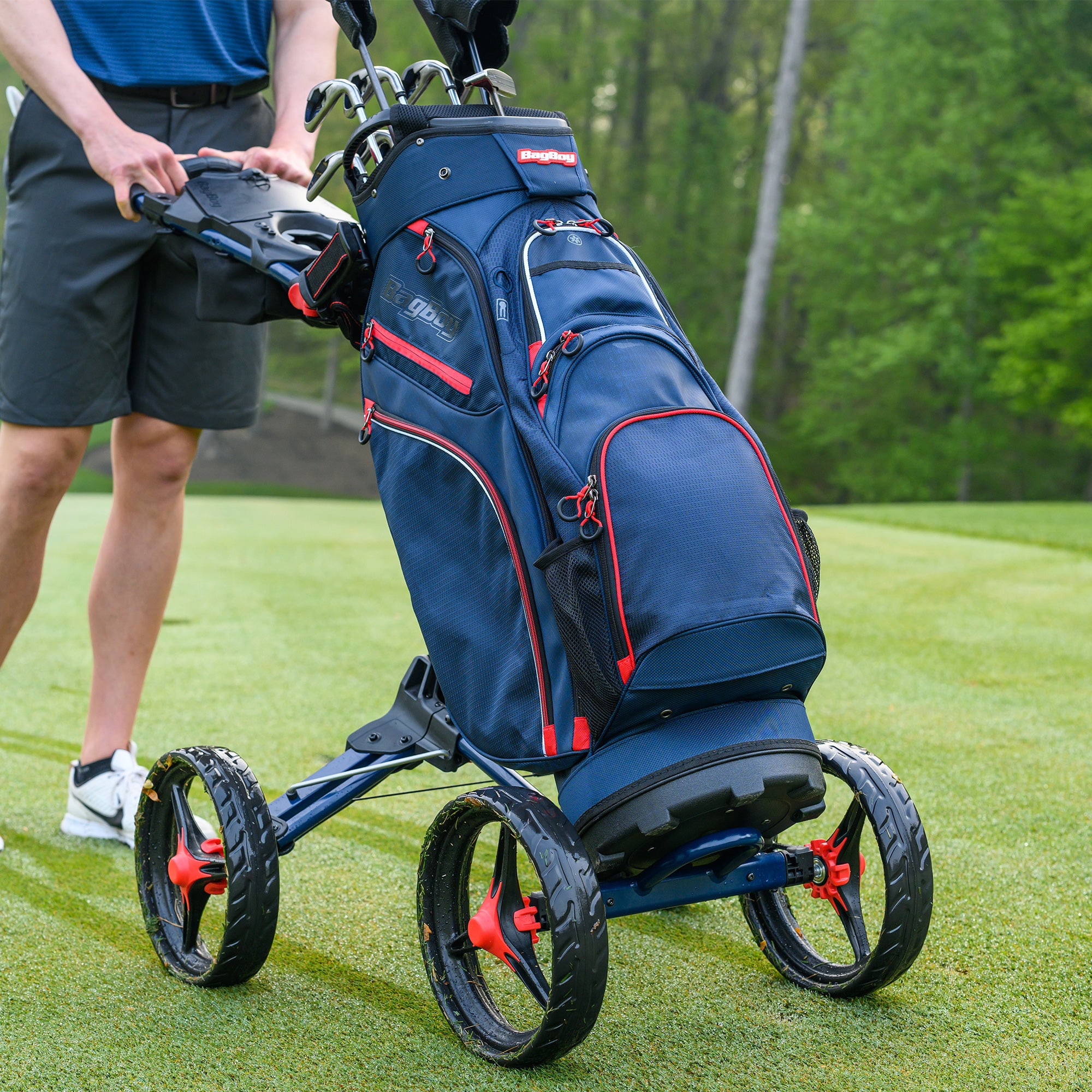 Quad XL Push Cart