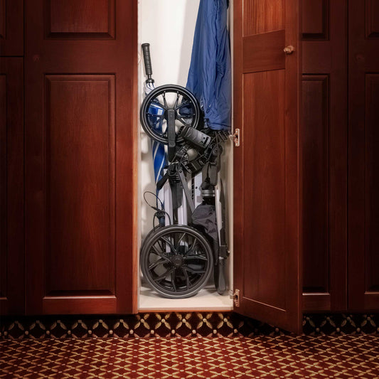 Slimfold Auto-Open Push Cart