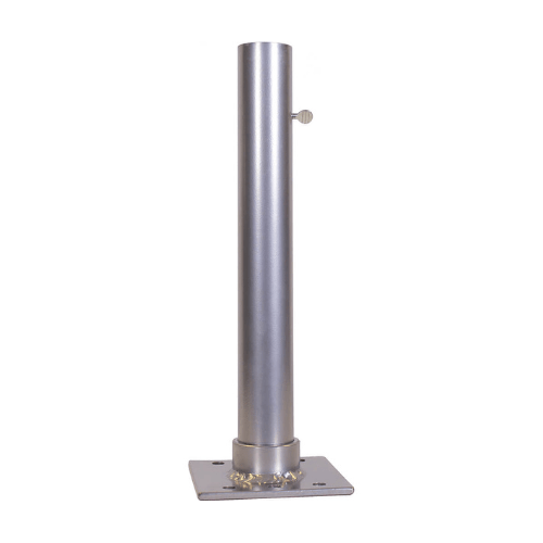 deck and dock flag pole mount