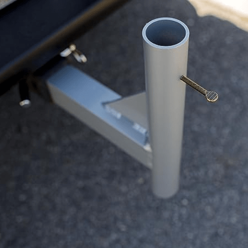 flagpole for truck hitch