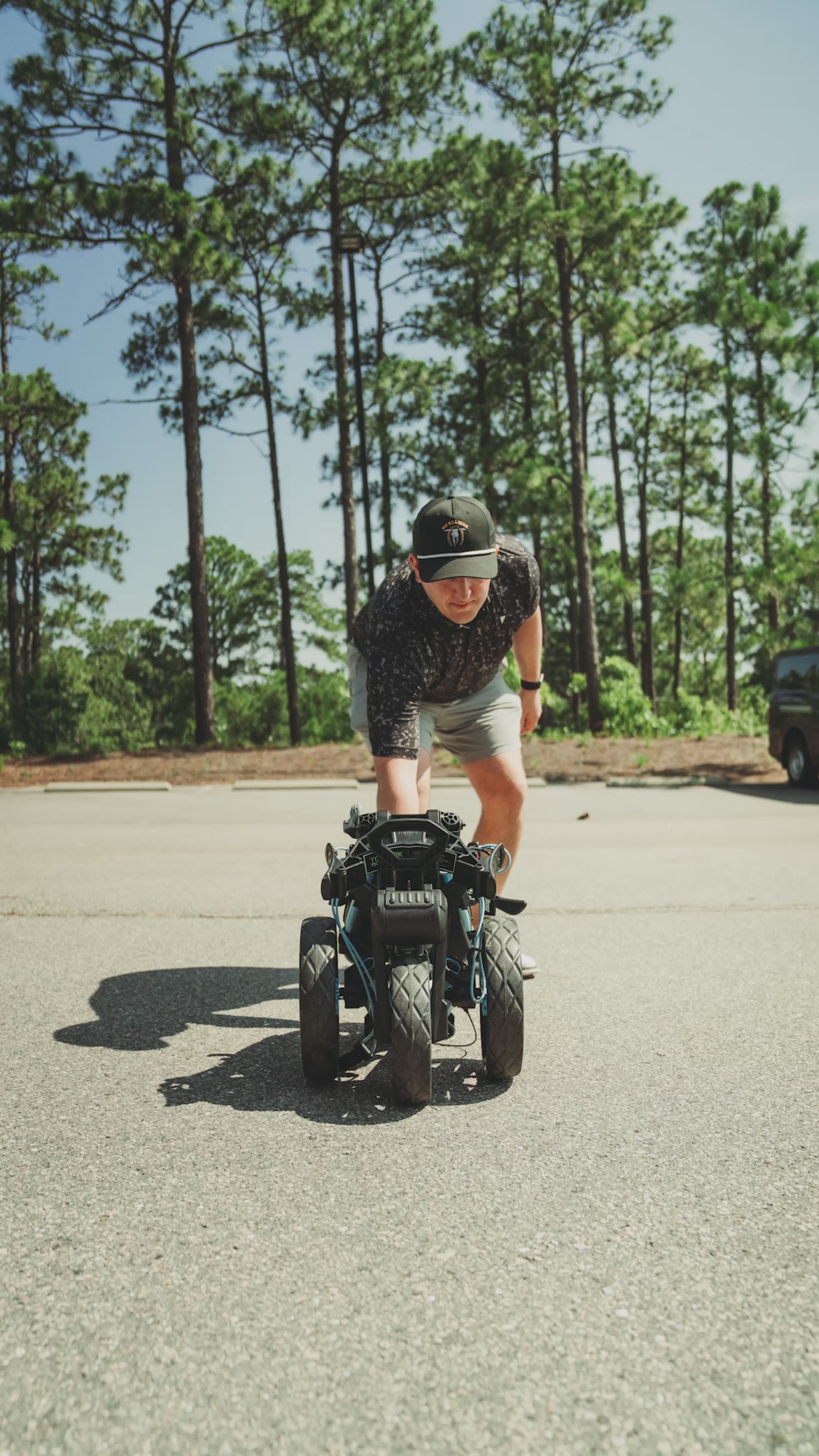 Custom Nitron Golf Push Cart