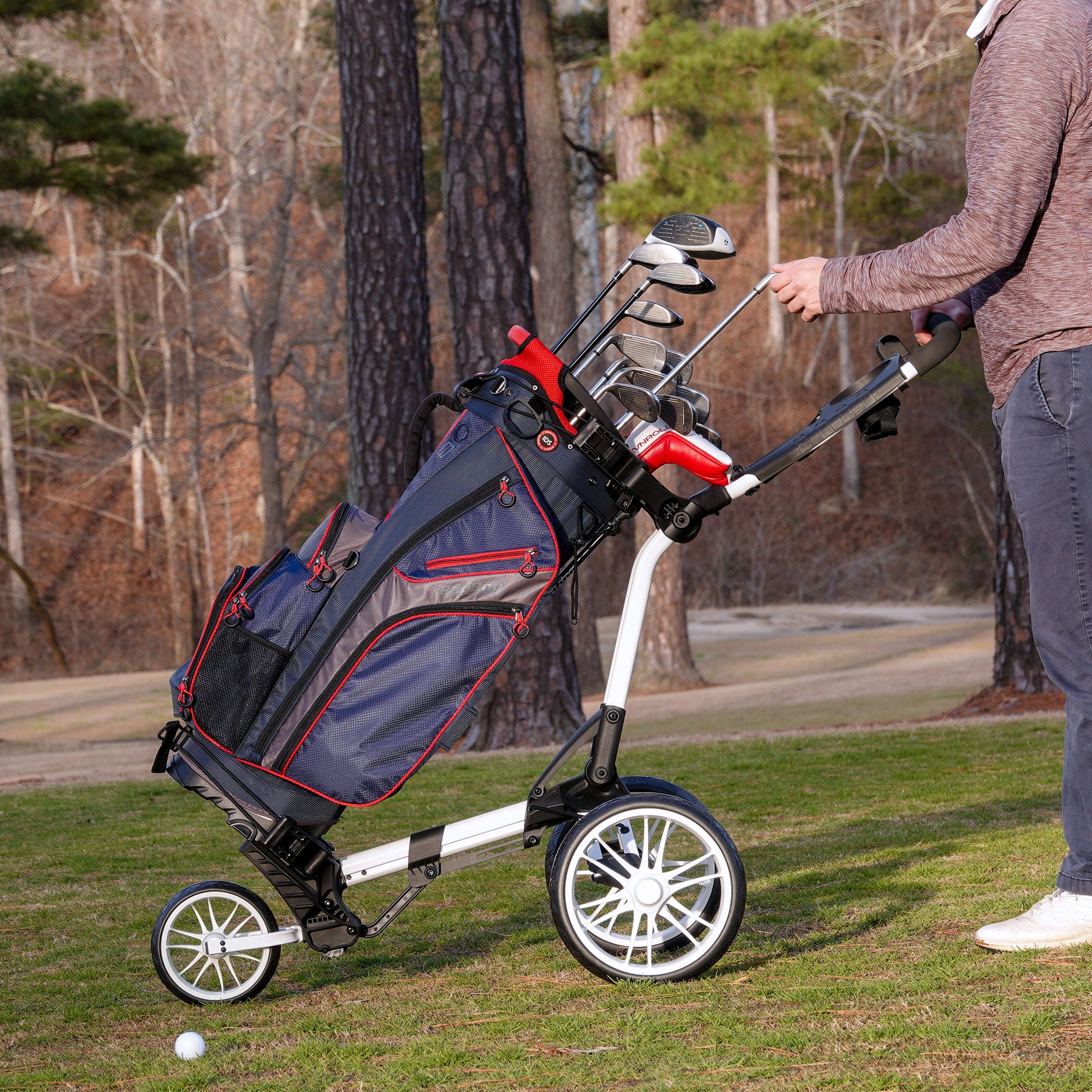 Golf Bags & Push Carts
