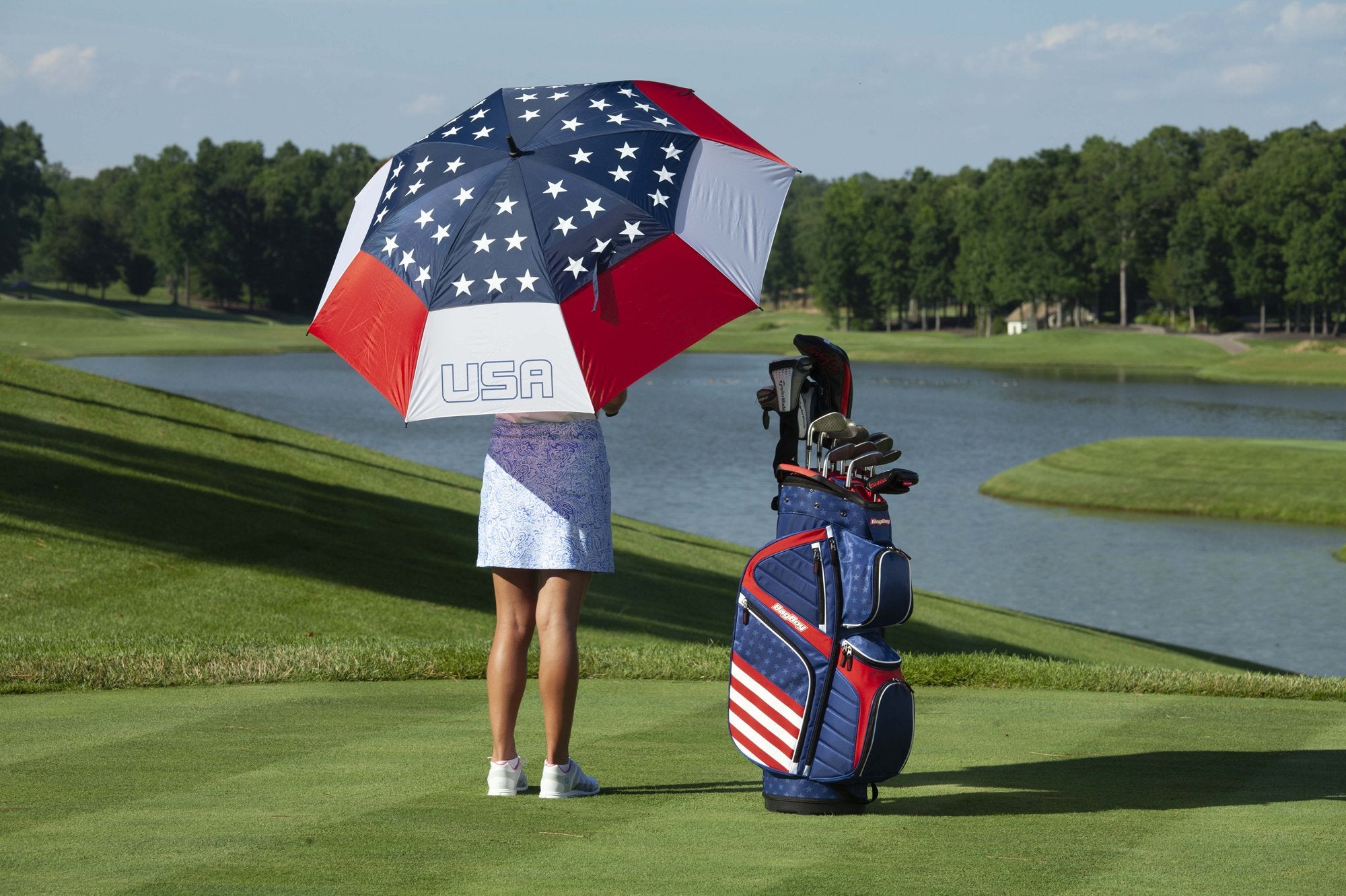 USA Wind Vent Umbrella