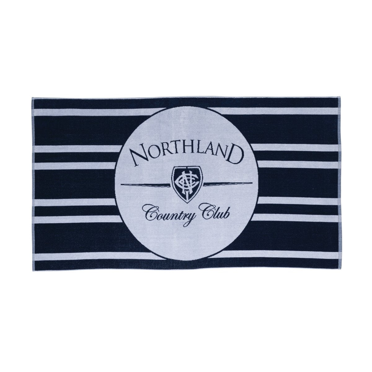 Woven Velour Beach Towel
