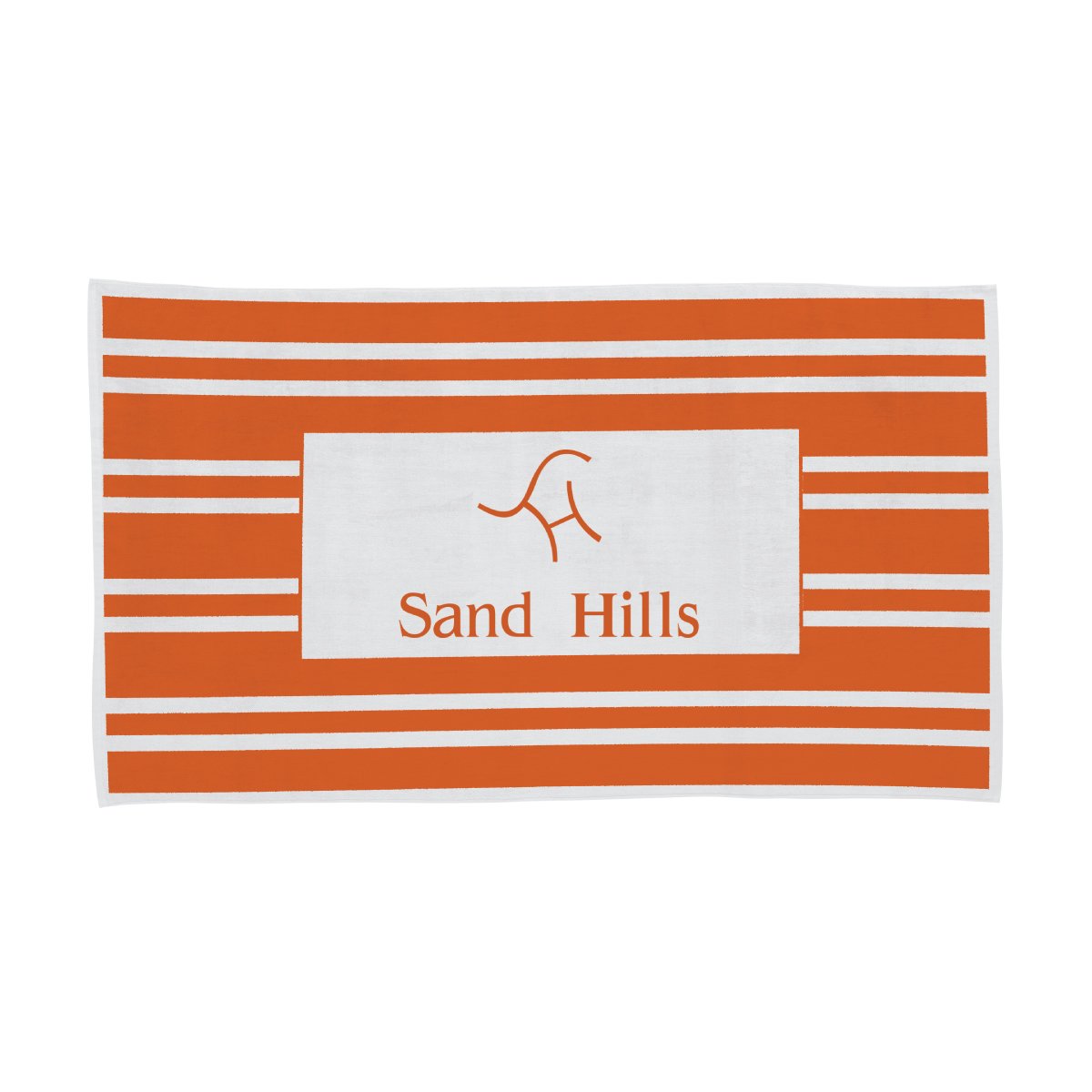 Woven Velour Beach Towel